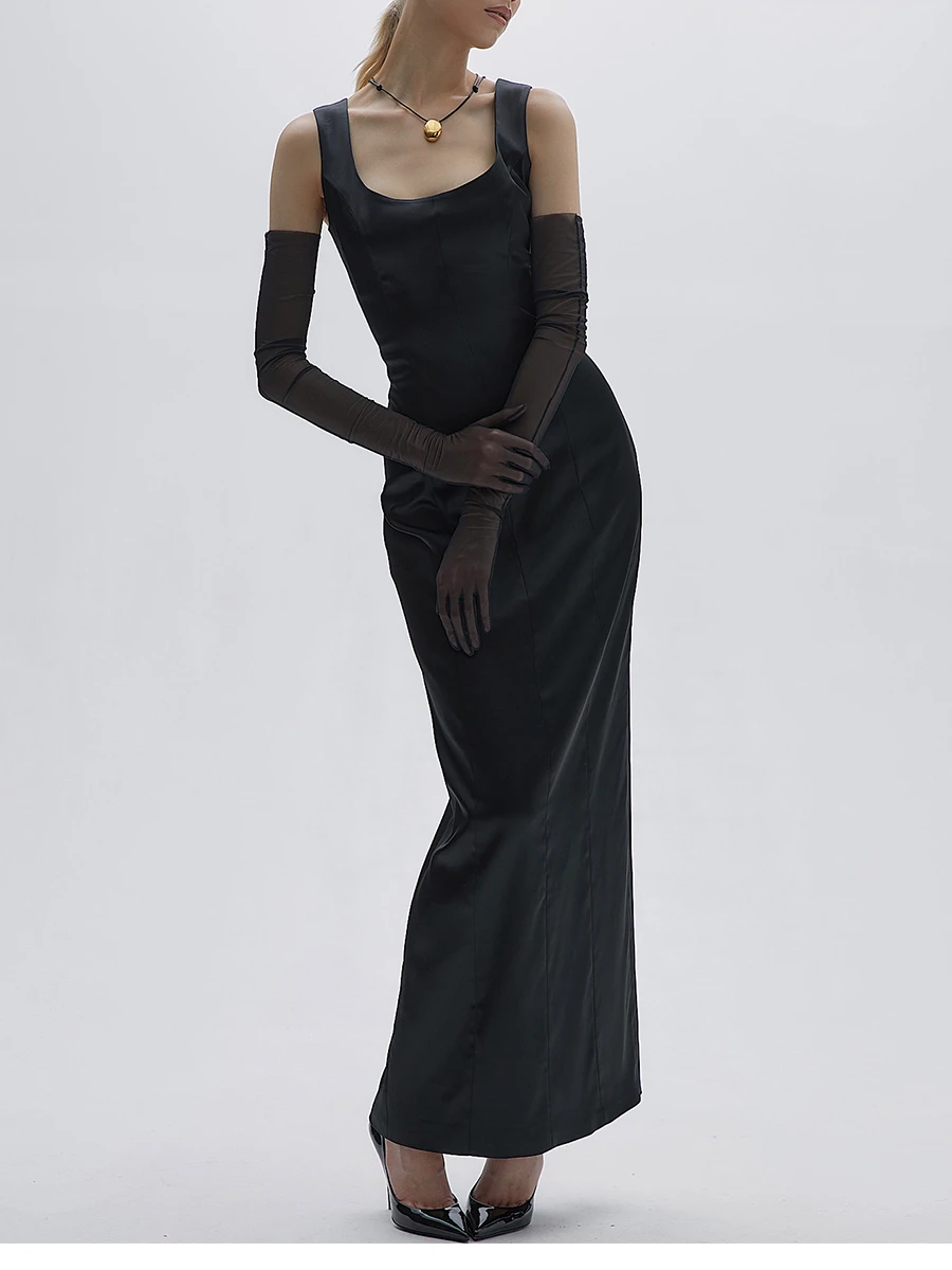 Платье из ацетата