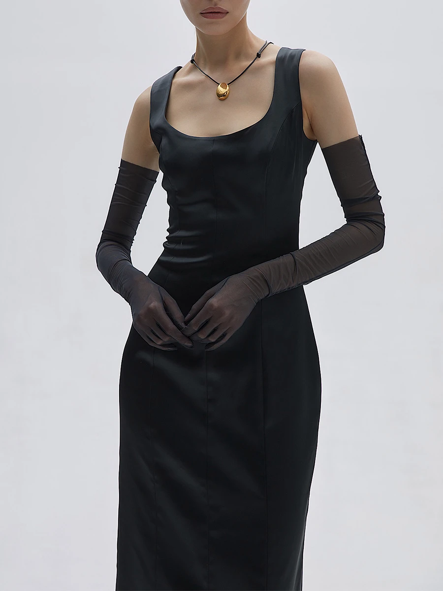 Платье из ацетата