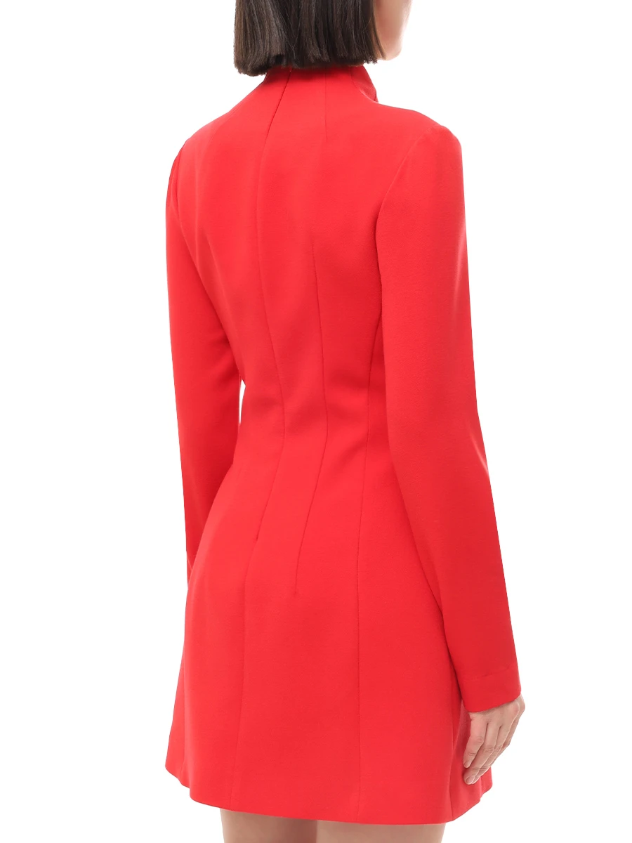 Платье однотонное