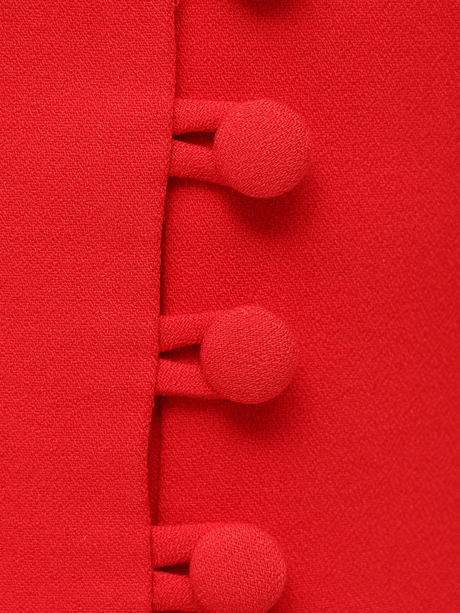 Платье однотонное