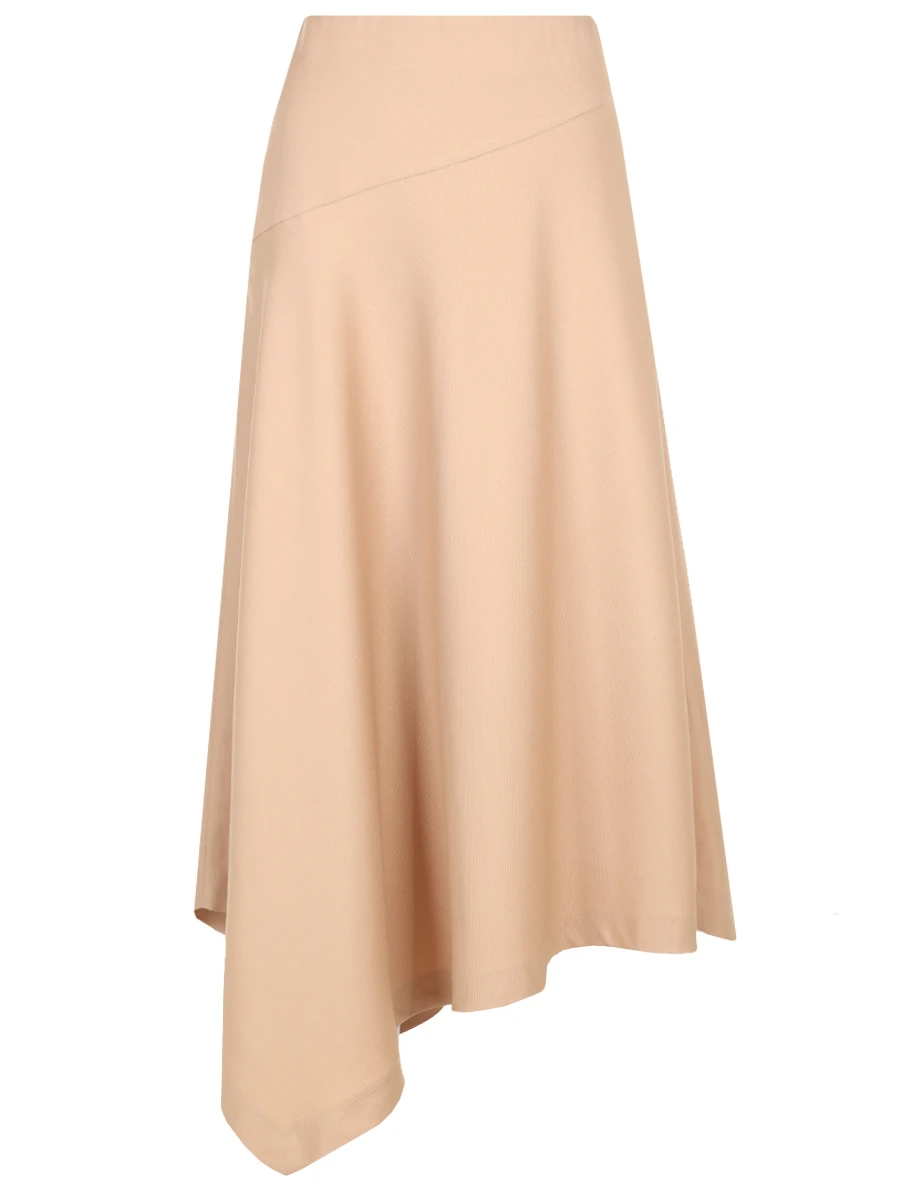 Юбка однотонная