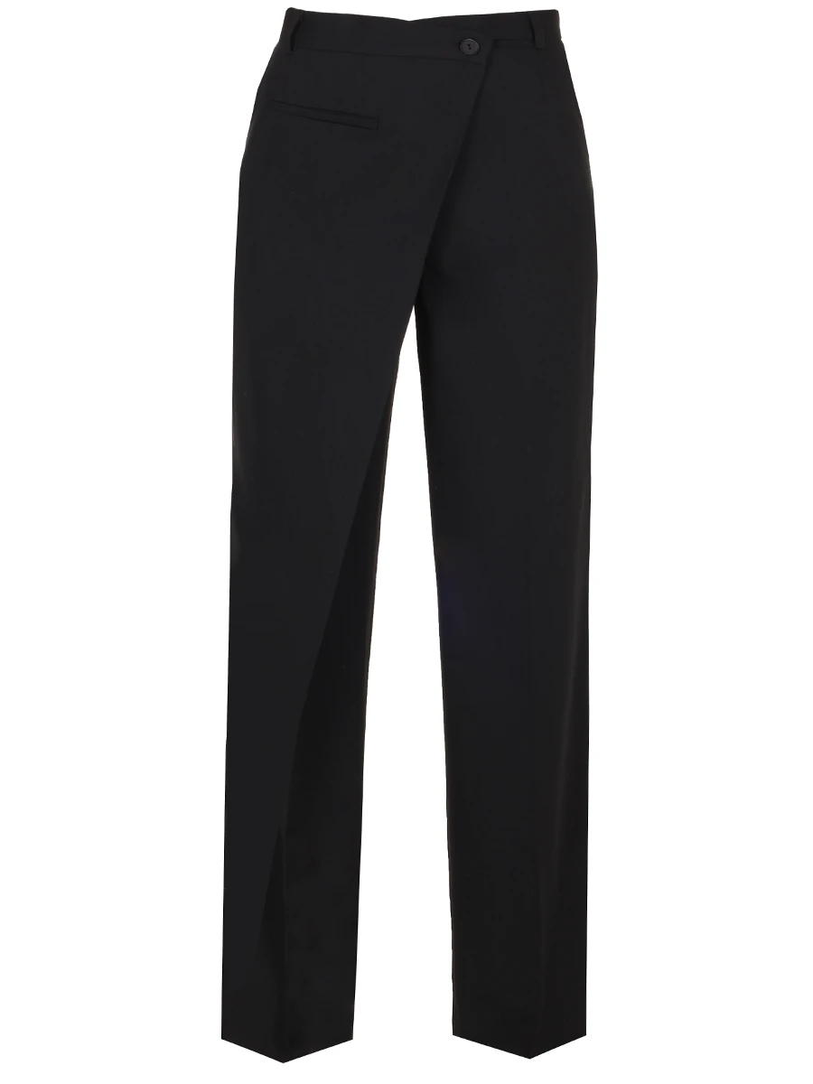 Брюки однотонные