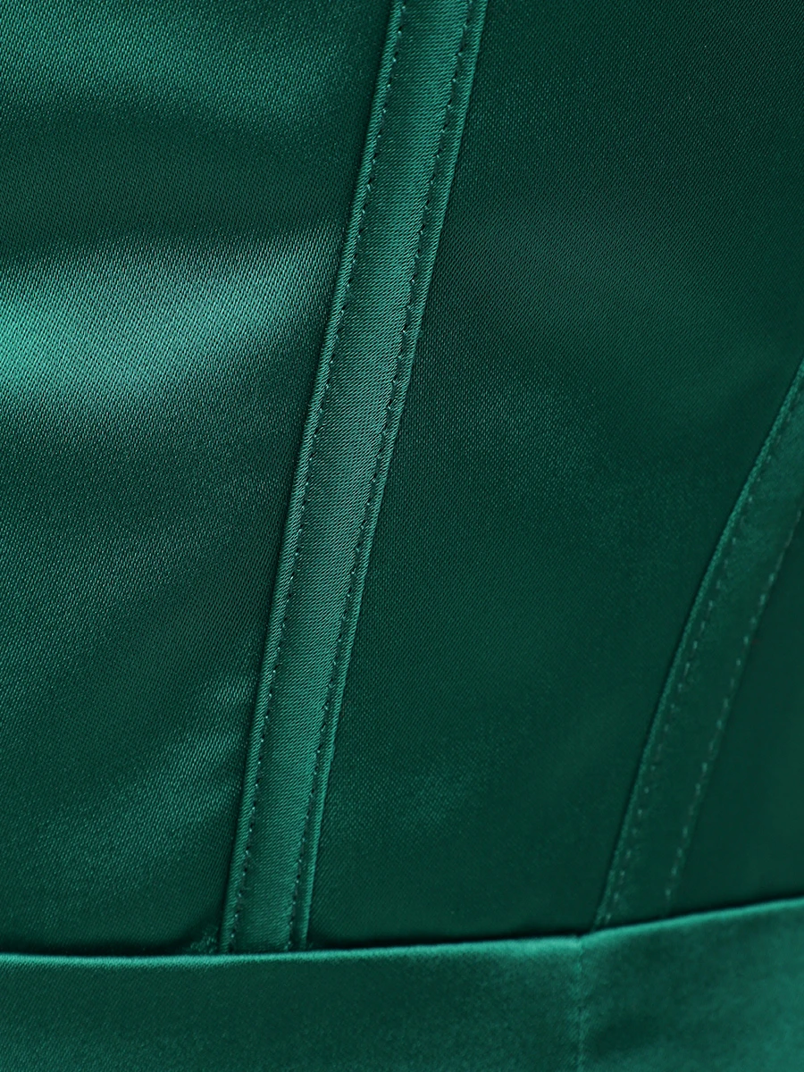 Платье атласное