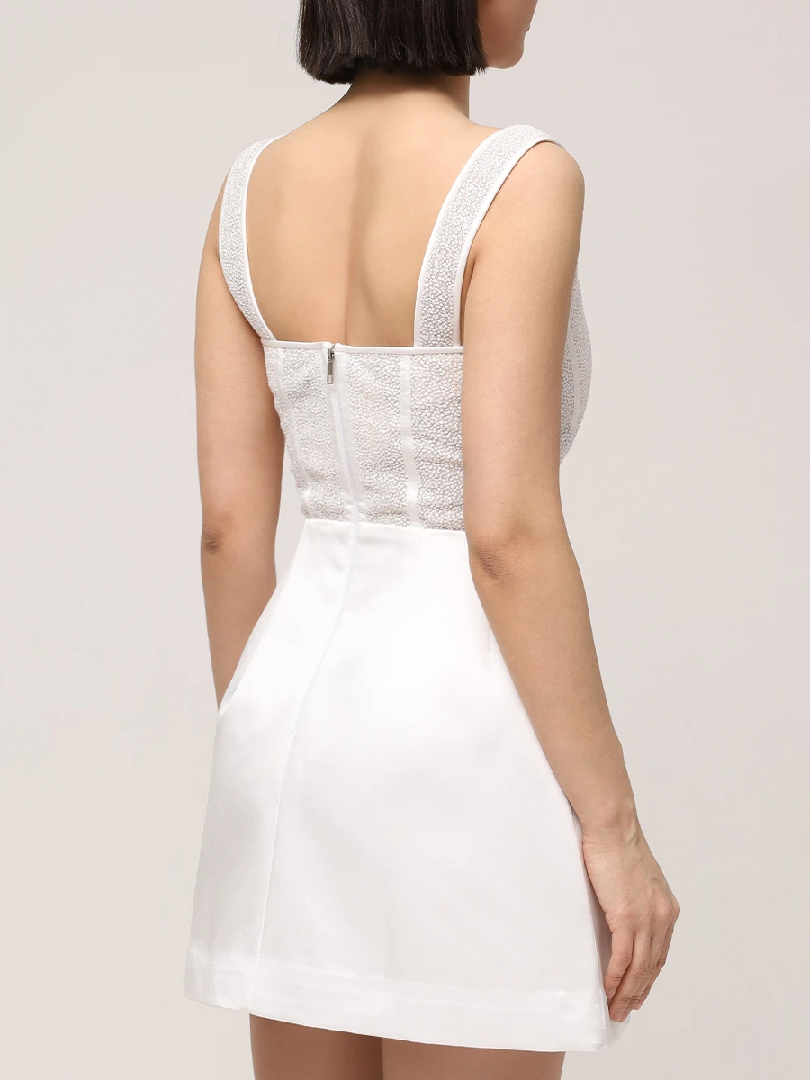 Платье однотонное