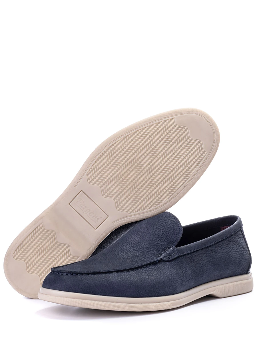 Лоферы из нубука