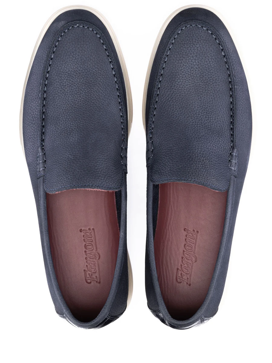 Лоферы из нубука