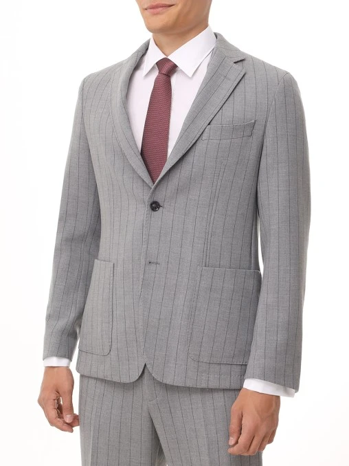 Костюм Slim Fit в полоску BOSS
