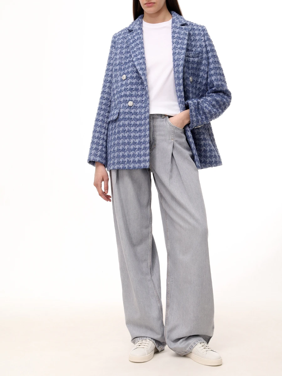 Пиджак шерстяной