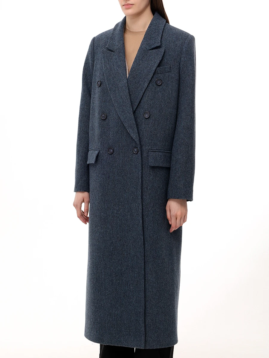 Пальто шерстяное