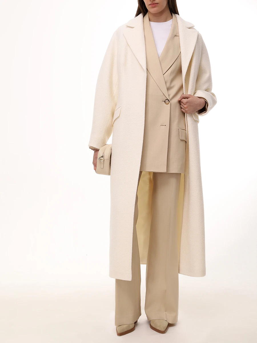 Пальто шерстяное