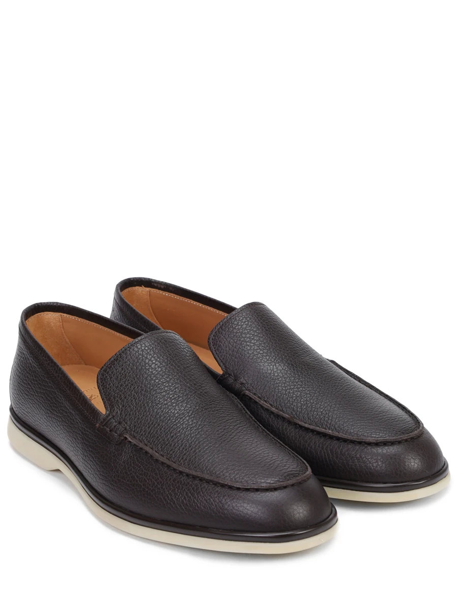 Лоферы кожаные