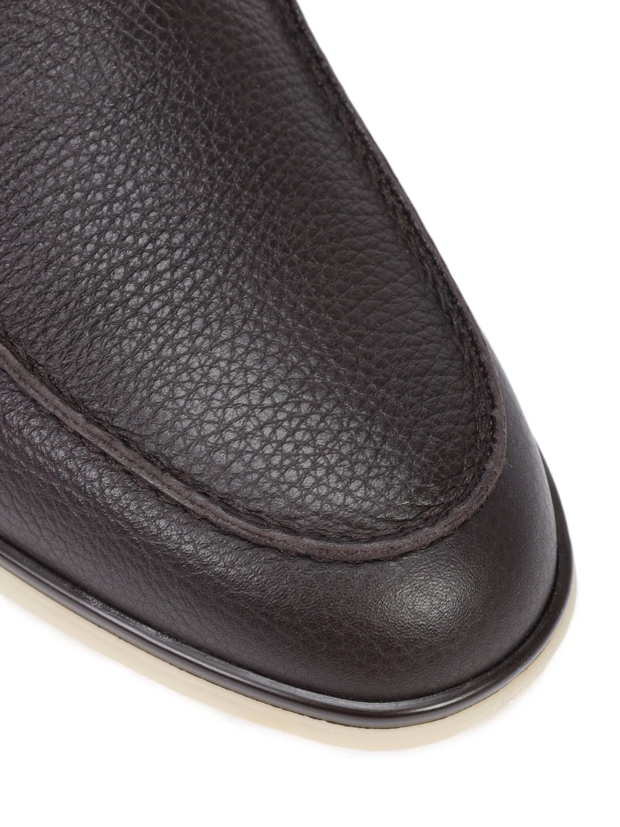 Лоферы кожаные