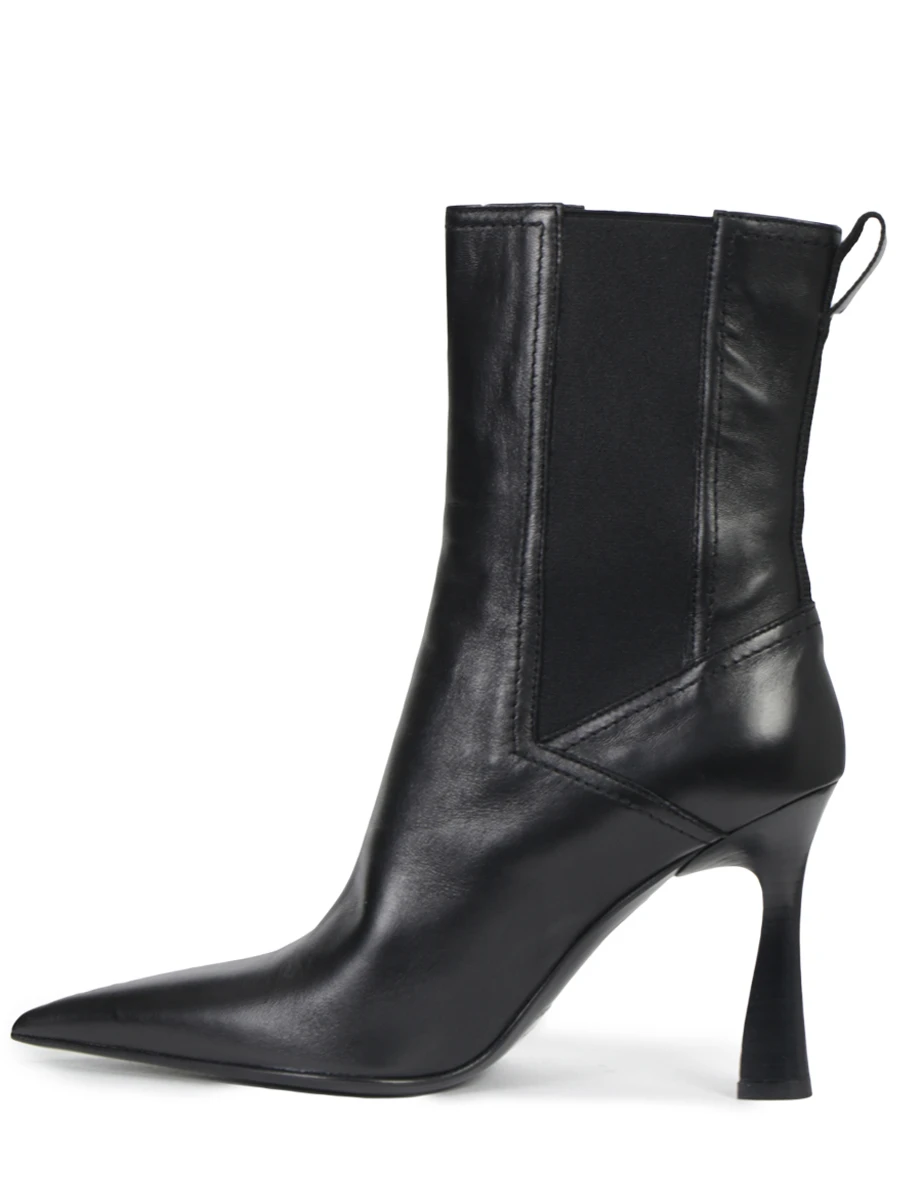 Ботильоны кожаные