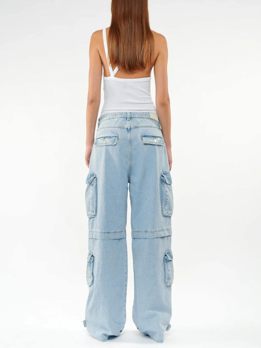 Джинсы хлопковые