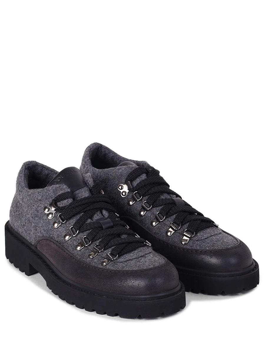 Полуботинки комбинированные