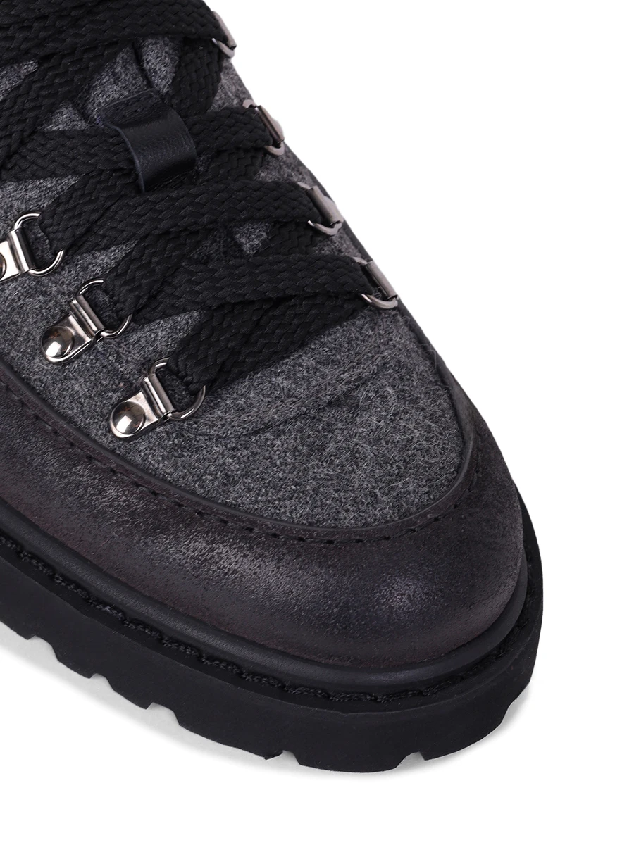 Полуботинки комбинированные