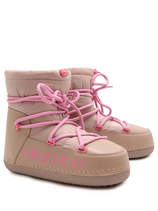Ботинки комбинированные на меху INUIKII