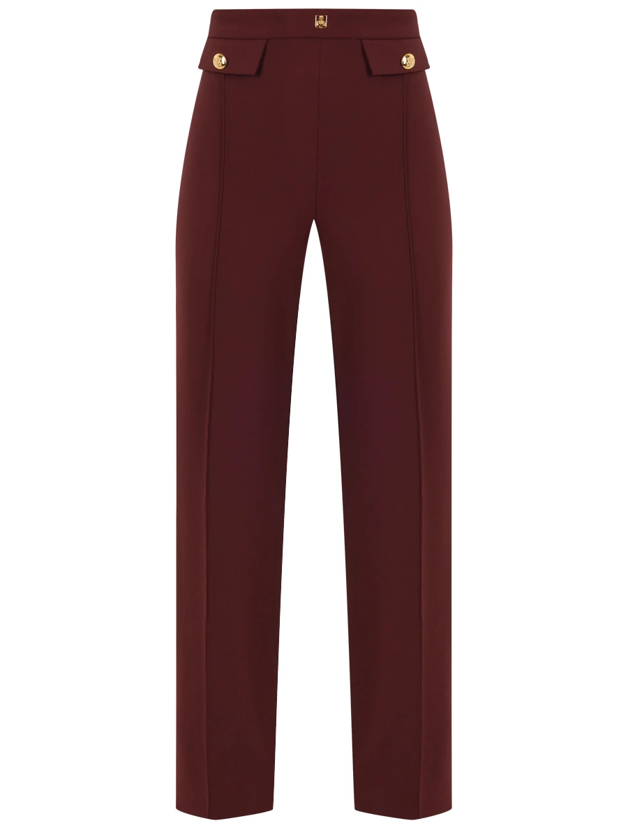 Брюки однотонные