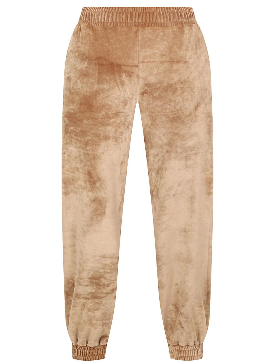 Джоггеры бархатные