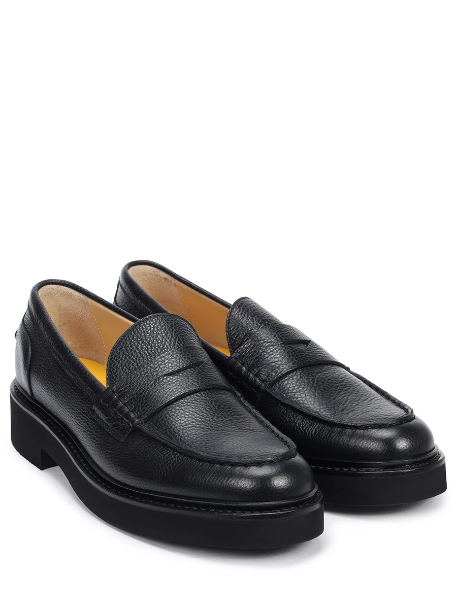 Лоферы кожаные