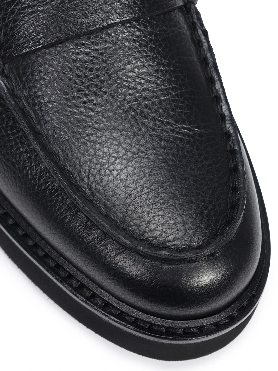 Лоферы кожаные