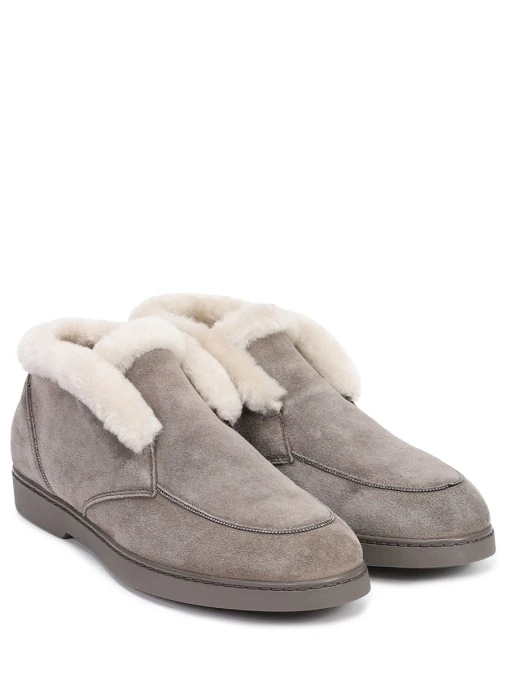 Лоферы замшевые DOUCAL`S