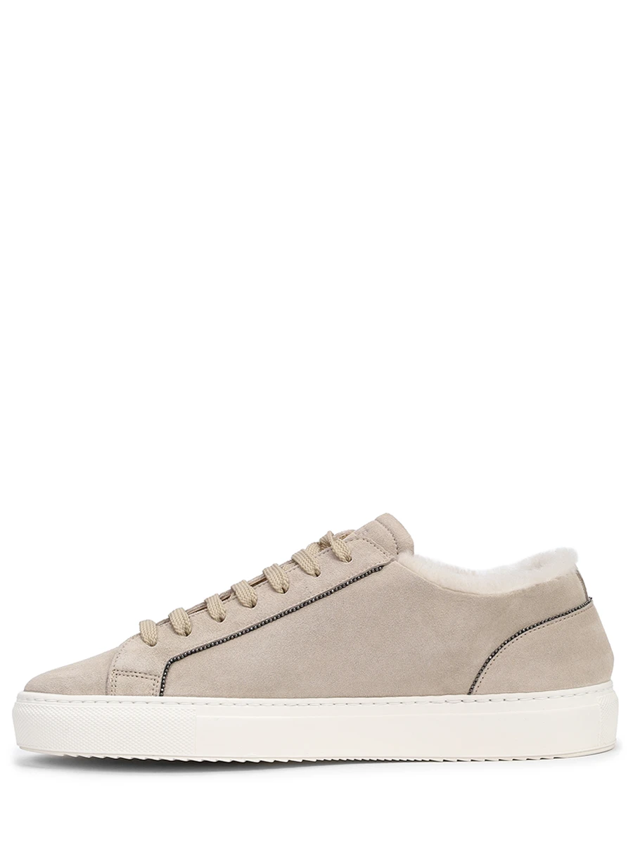 Кеды замшевые на меху