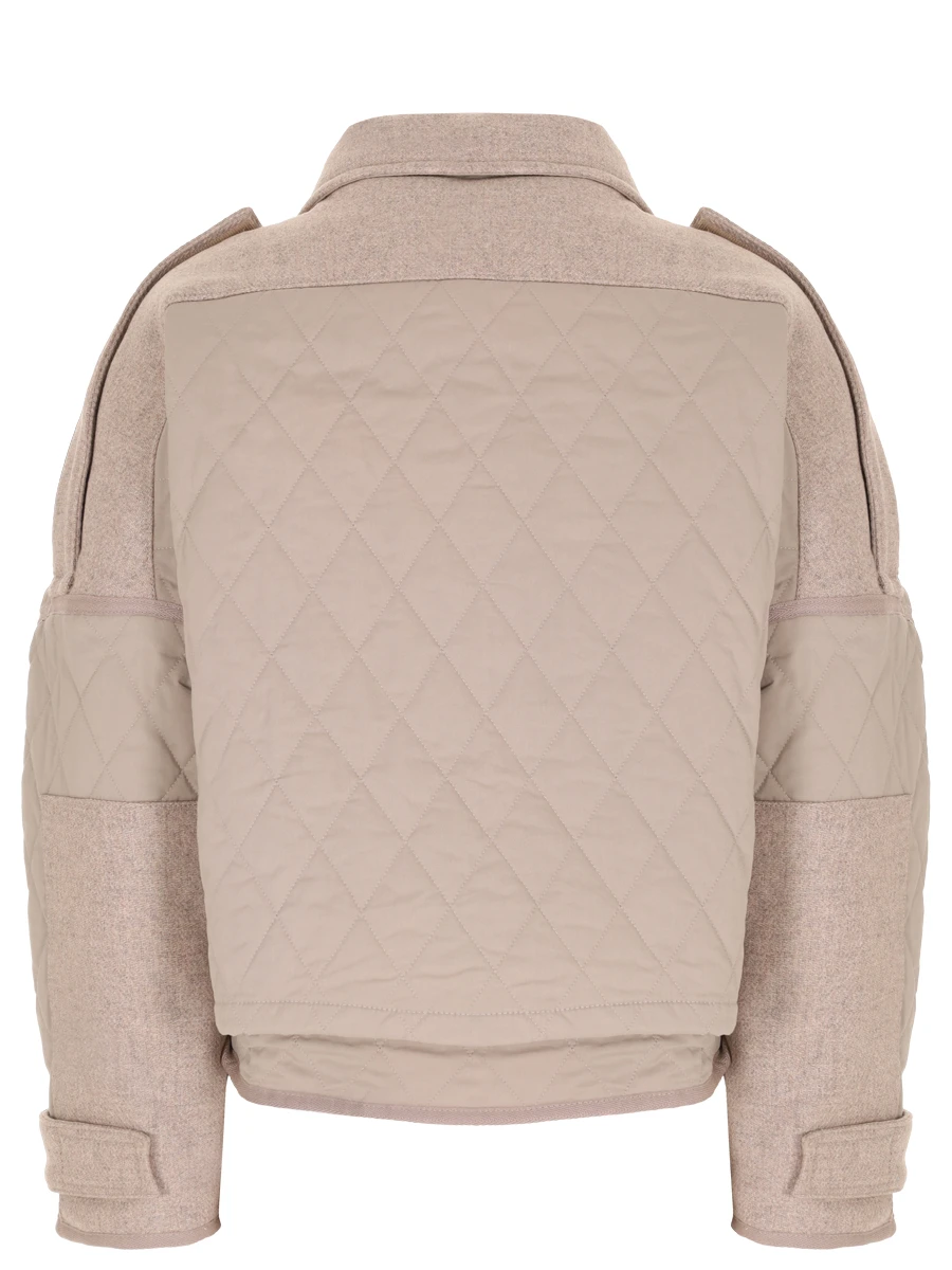 Куртка комбинированная