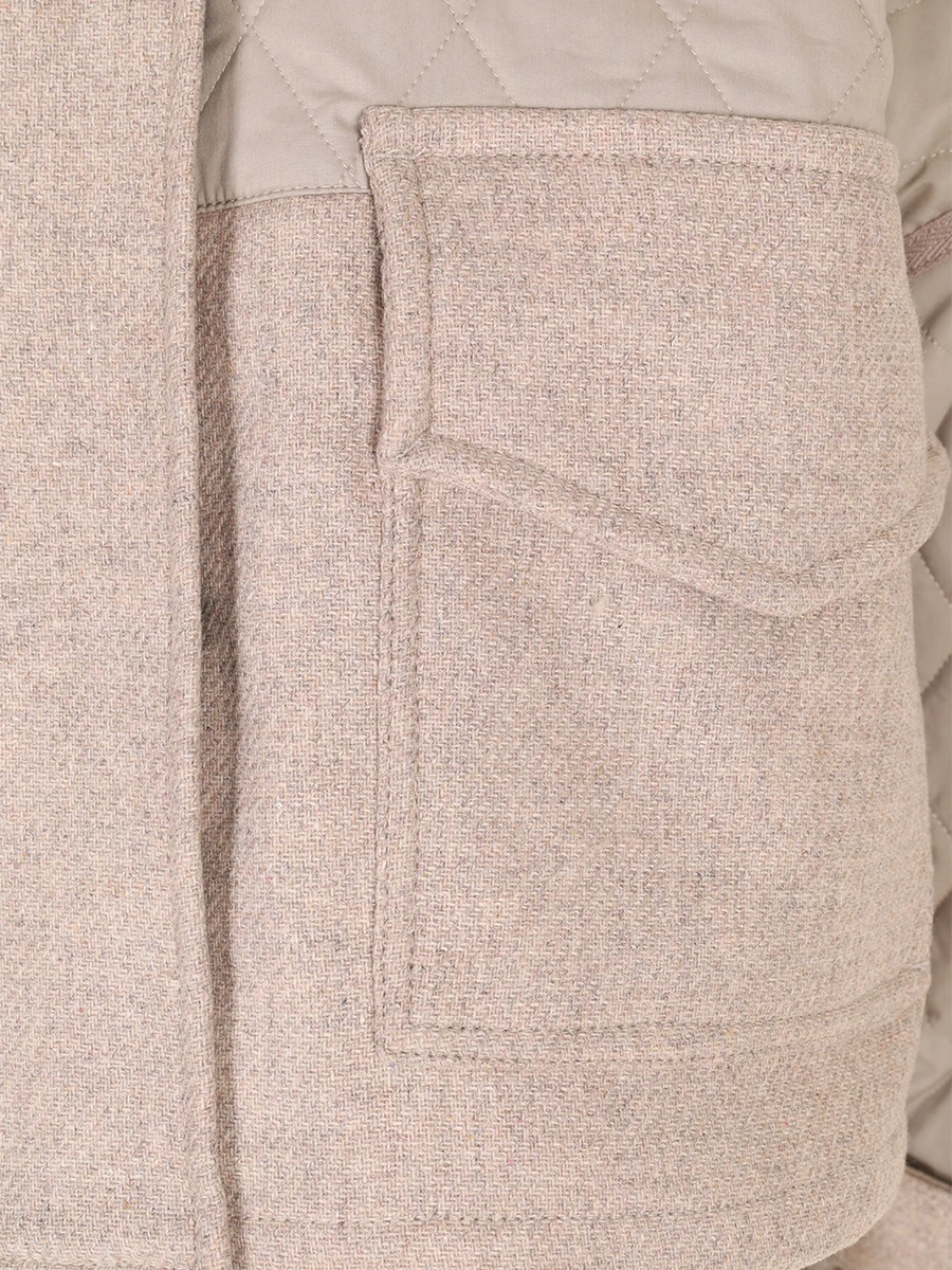 Куртка комбинированная