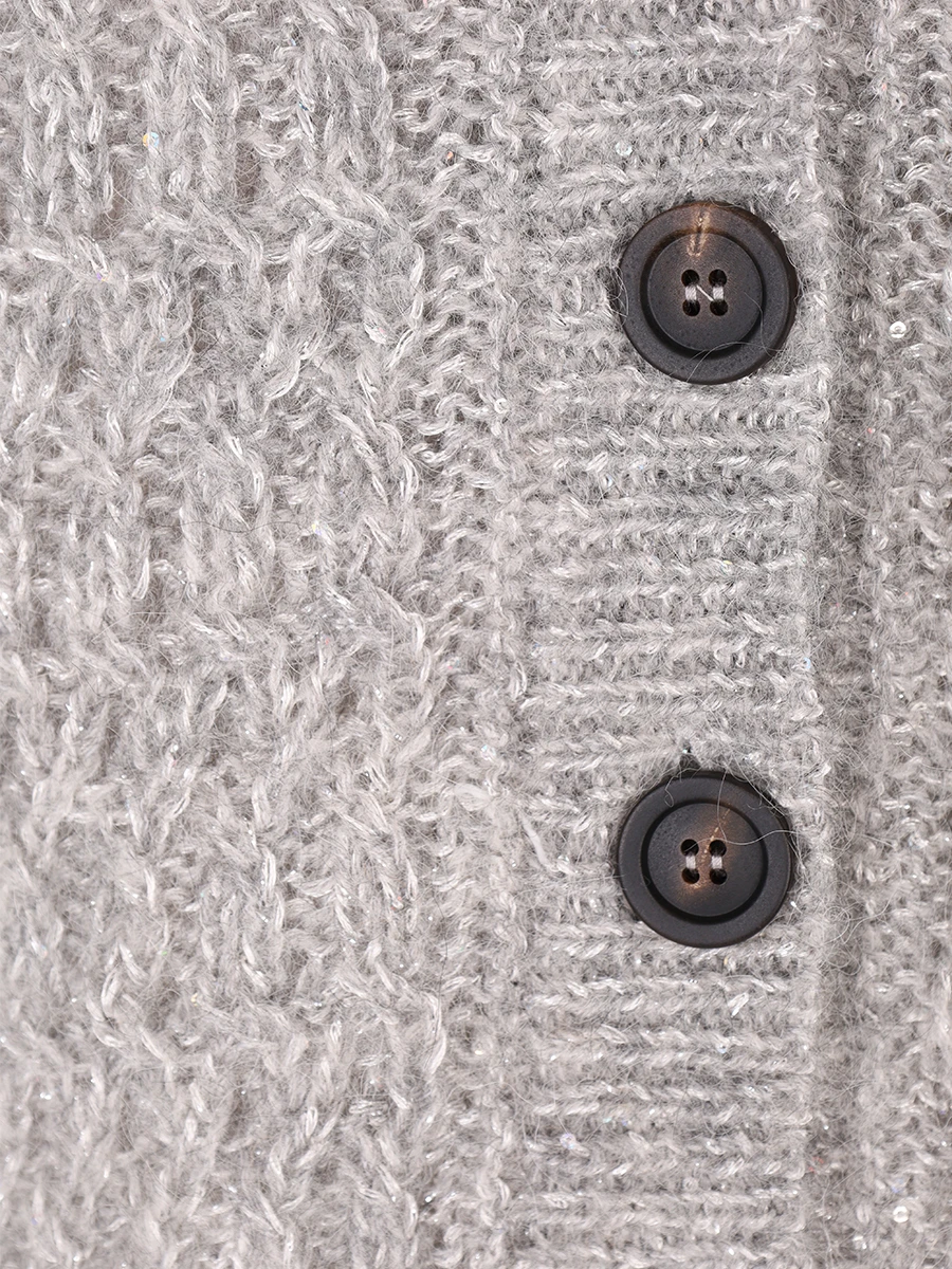 Кардиган с пайетками