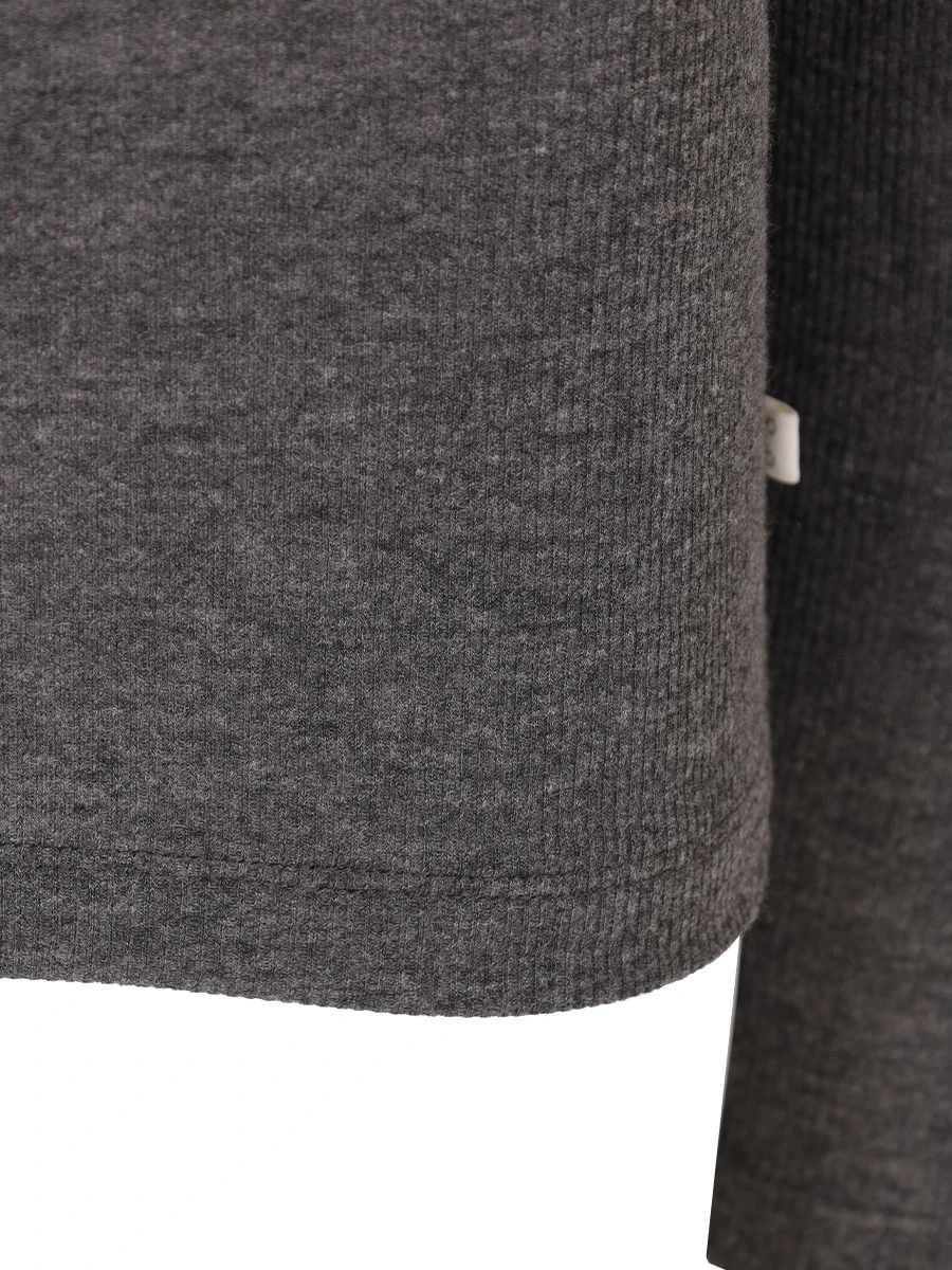 Водолазка однотонная