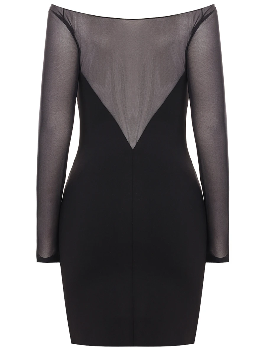 Платье однотонное