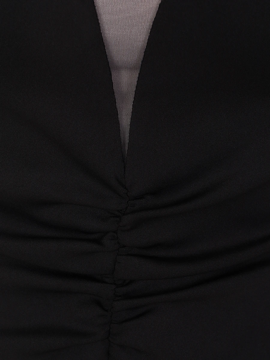 Платье однотонное