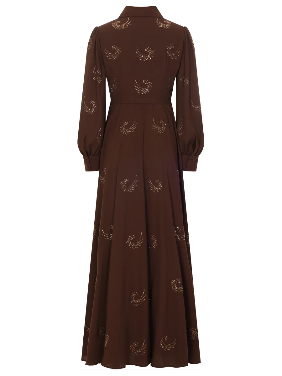 Платье со стразами