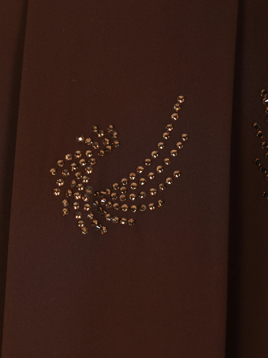 Платье со стразами