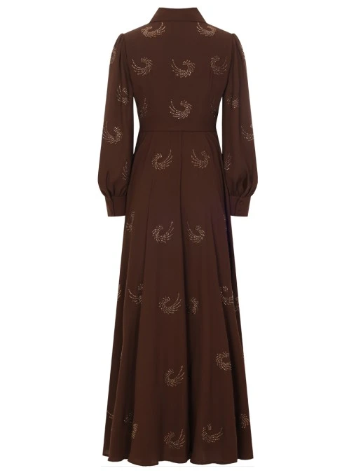 Платье со стразами PINKO