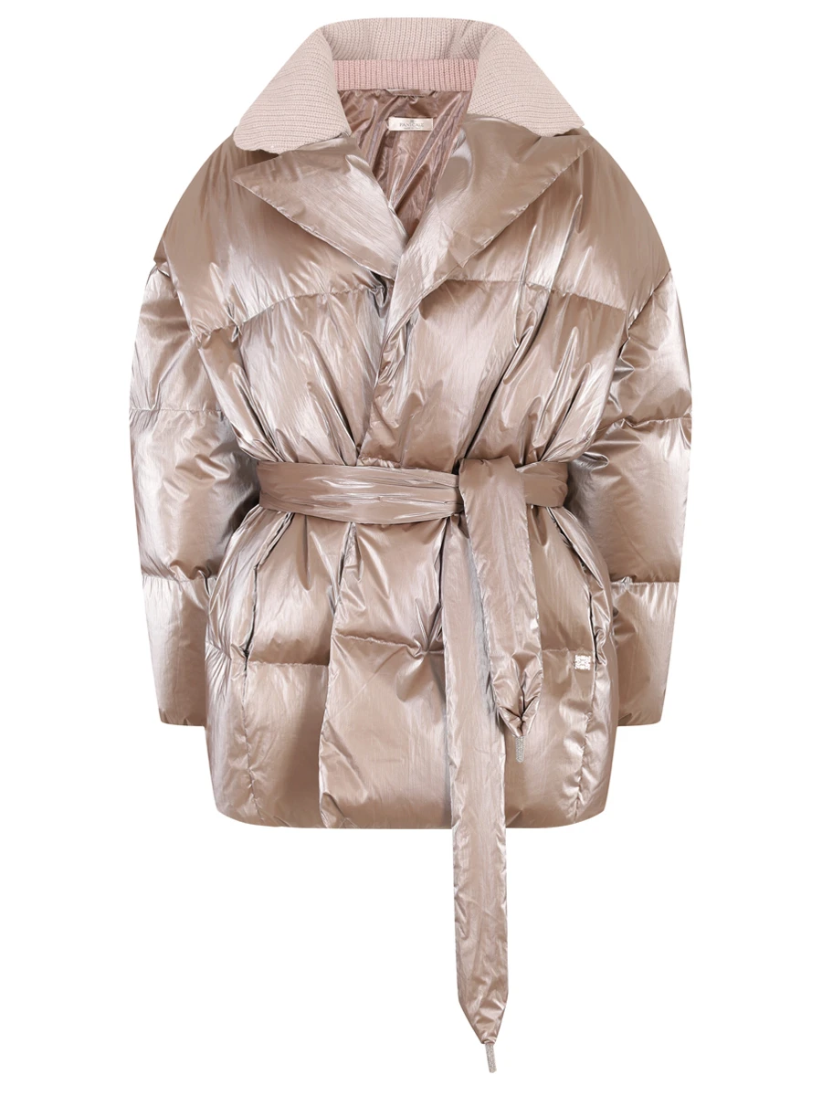 Пуховик стеганый