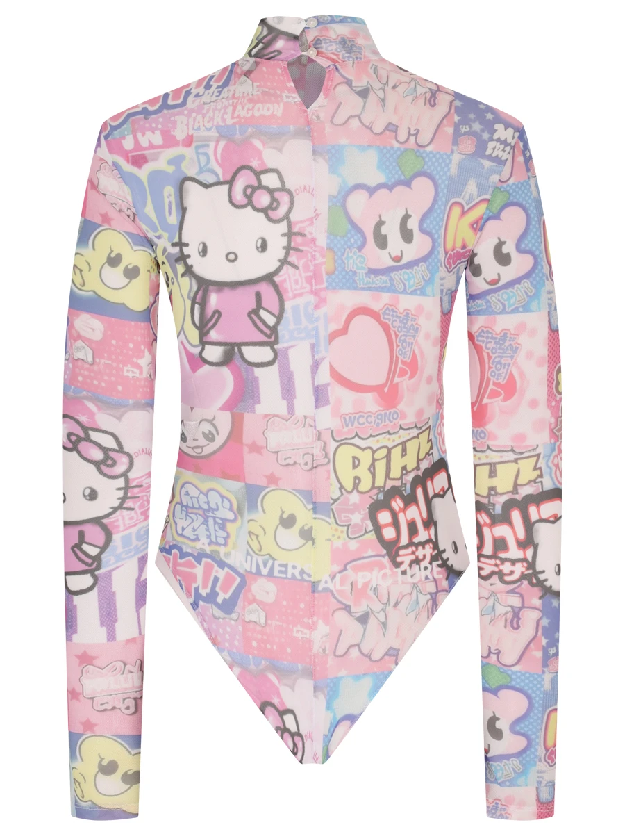 Боди с принтом