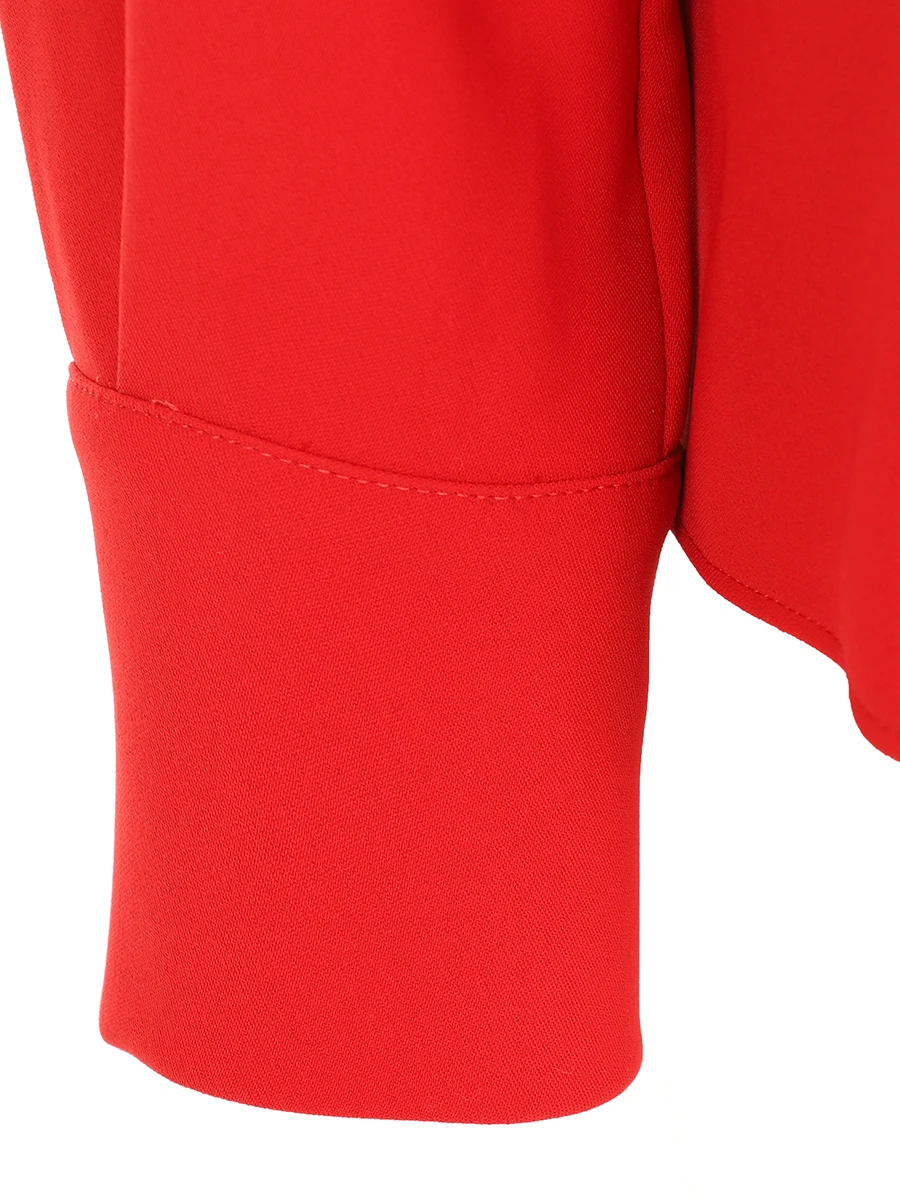 Блуза однотонная