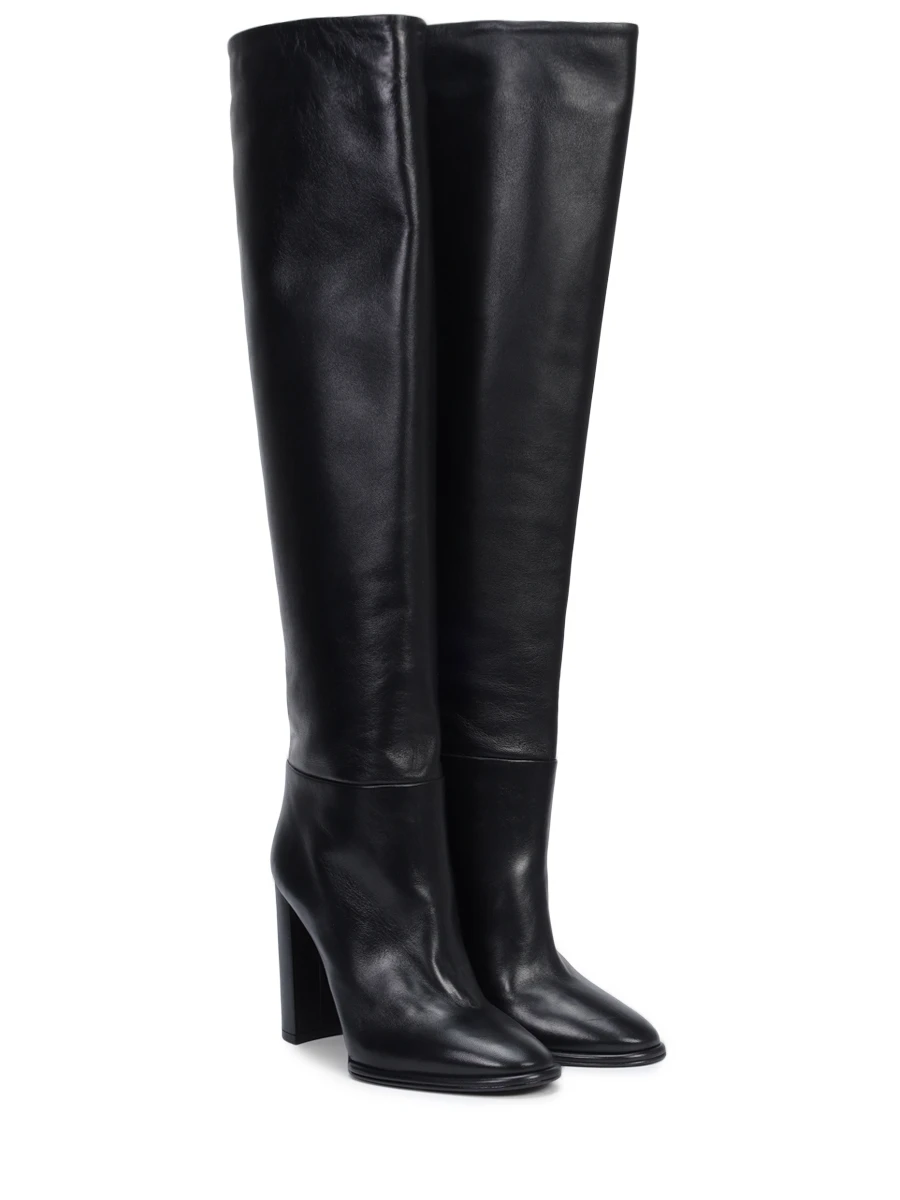 Сапоги кожаные