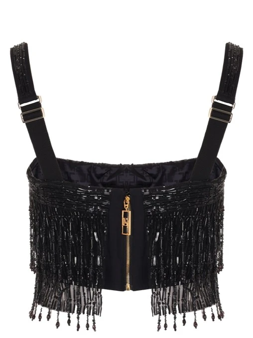 Топ с пайетками ELISABETTA FRANCHI