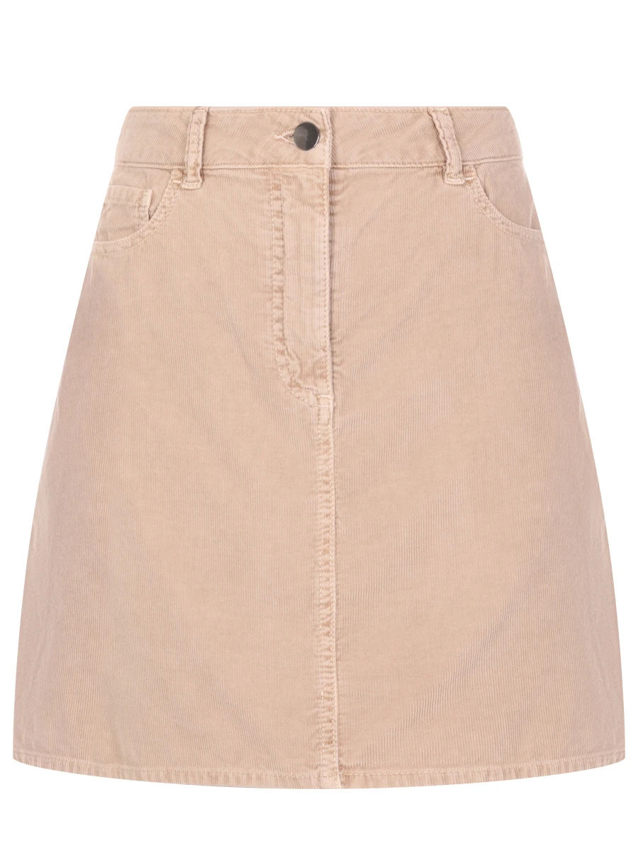 Юбка вельветовая