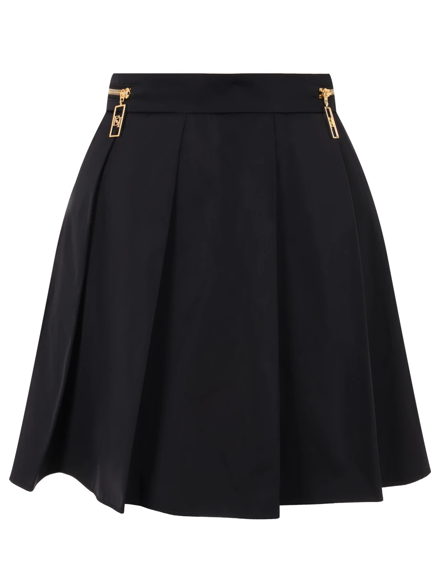 Юбка однотонная