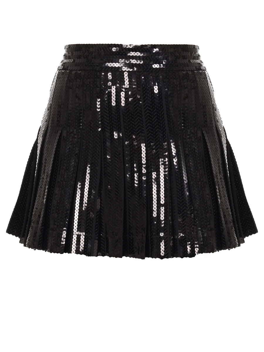 Юбка с пайетками