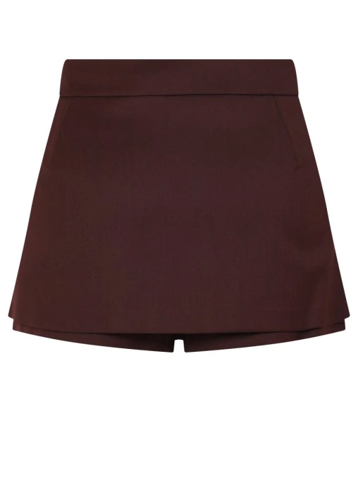 Шорты-юбка шерстяные PINKO