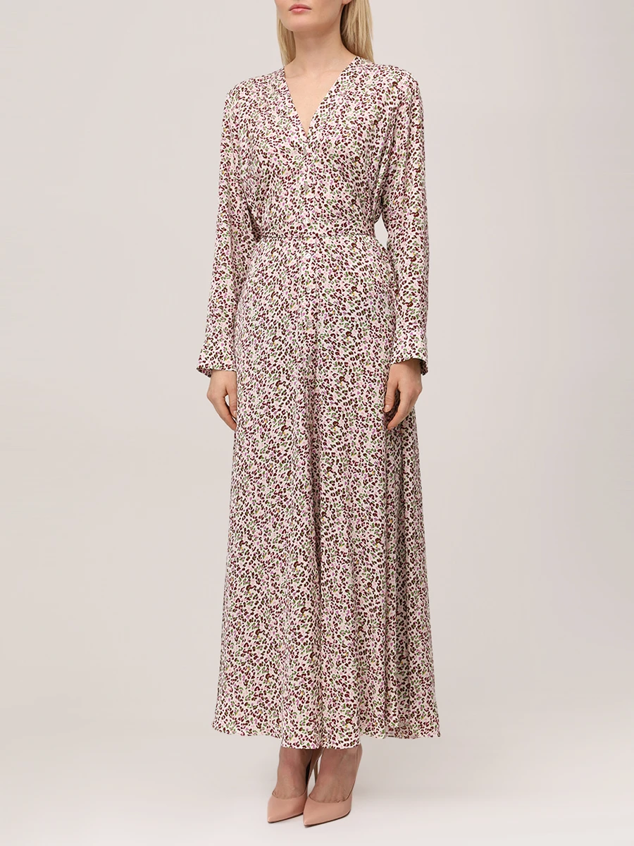 Платье шелковое