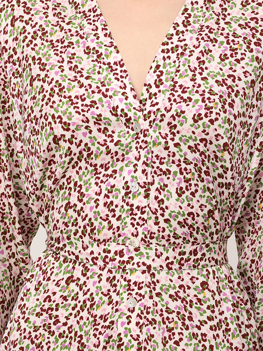 Платье шелковое