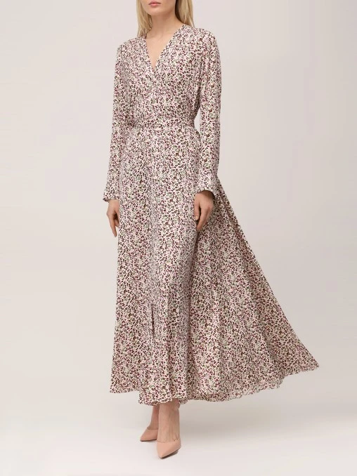 Платье шелковое OLOLOL