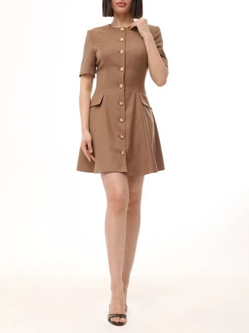 Платье шерстяное OLOLOL