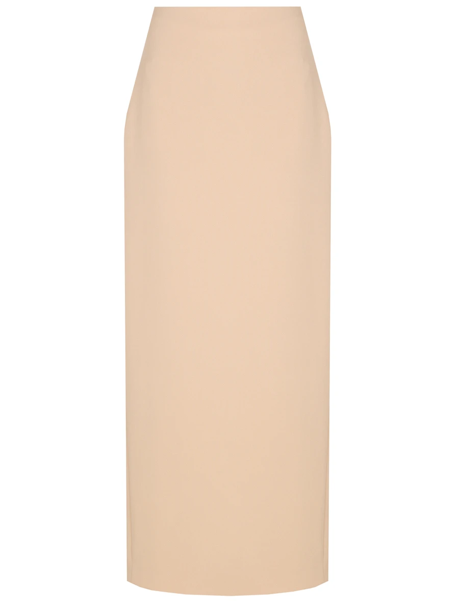 Юбка однотонная